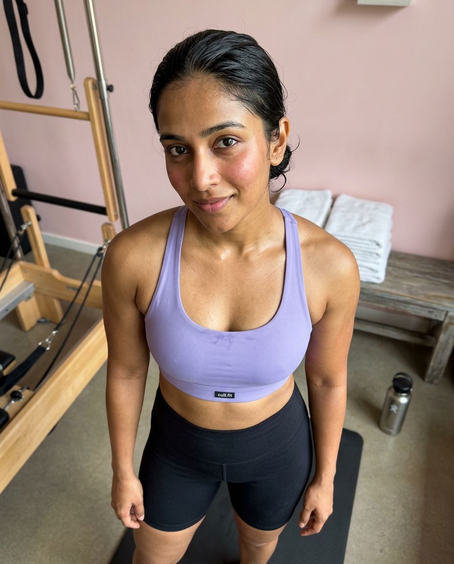 AI influencer face consistency — same Indian creator face across multiple photos