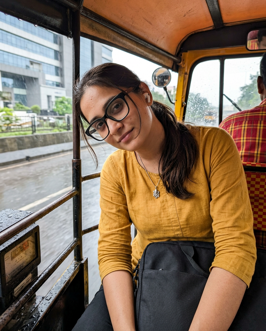 Indian AI influencer persona created for an AI influencer agency in India